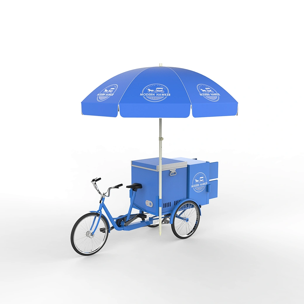 Tricycle vending cart , Food vending cart , Street vendors cart